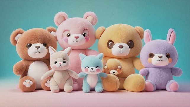 Upptäck charmen i Hug-A-Lumps mjuka gosedjur